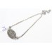 Women's Bracelet 925 Sterling Silver marcasite black stones P 860